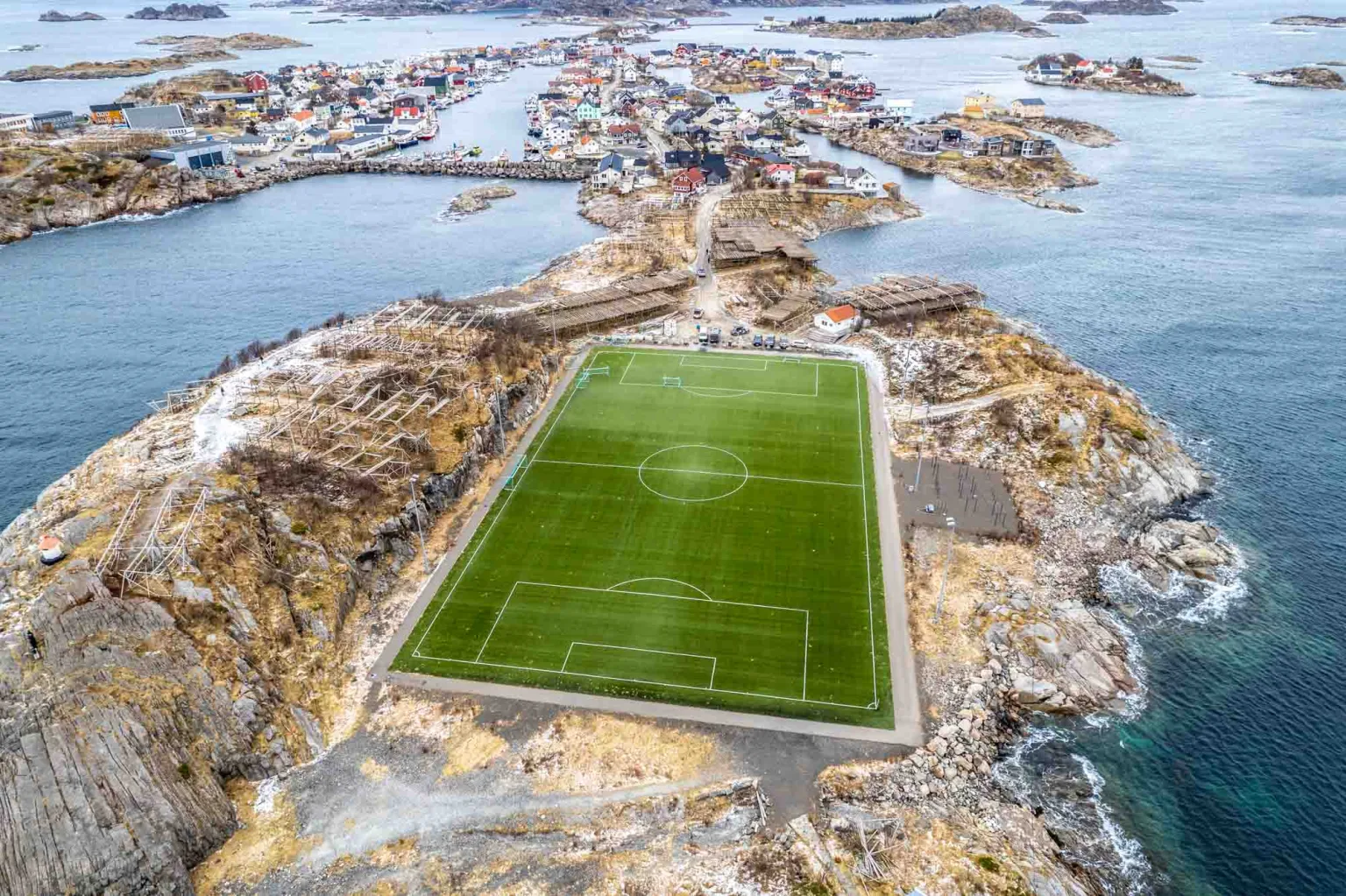 Henningsvaer Soccer field