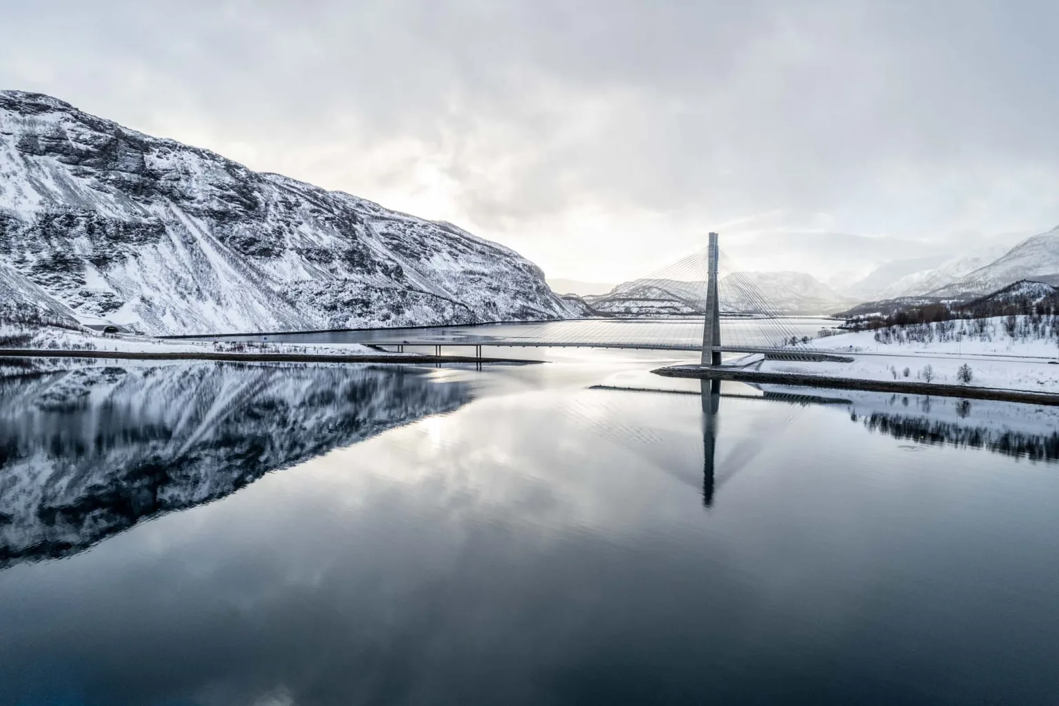 Kåfjord bridge Norway