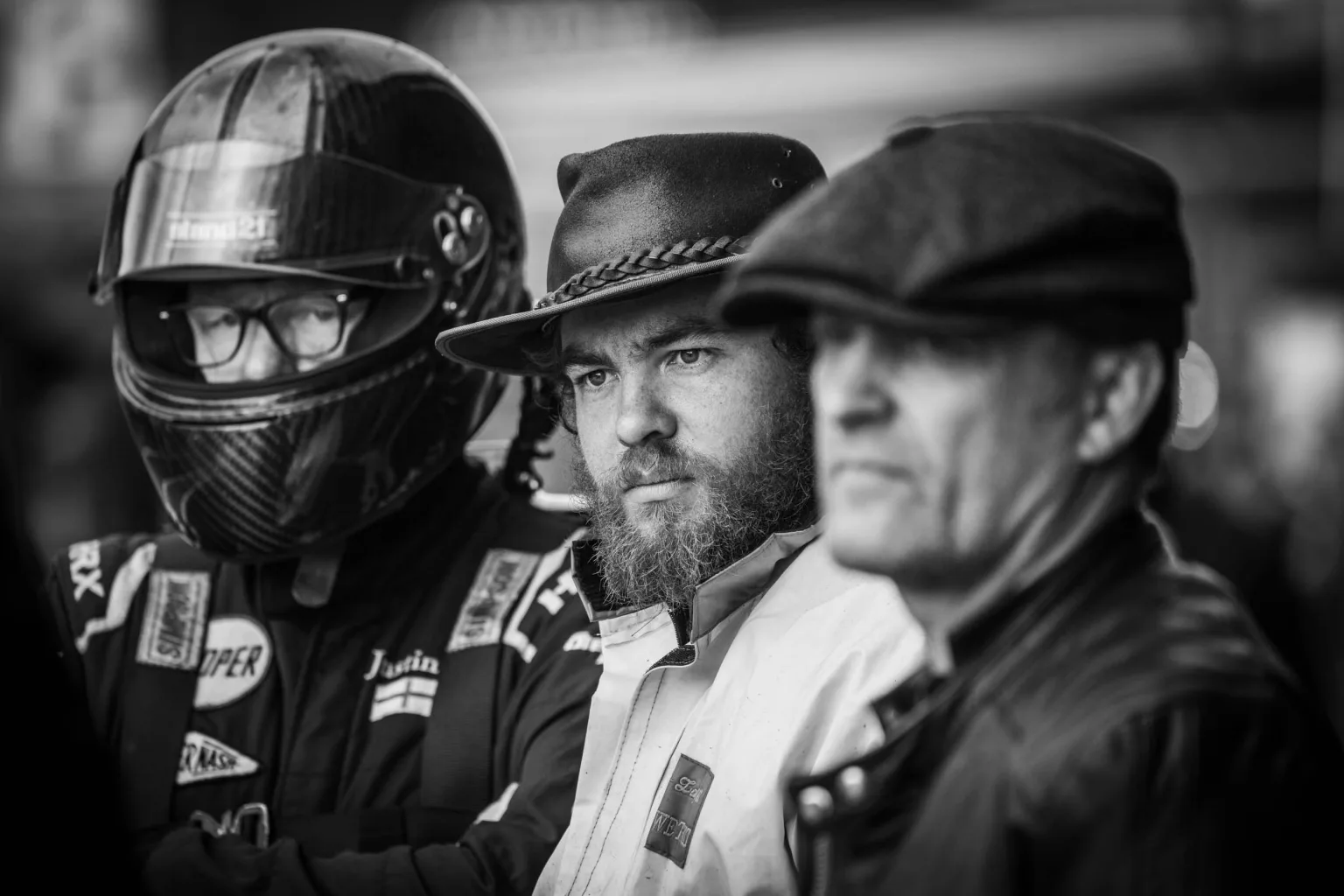 Pure concentration in the pits at the Spa-Francorchamps circuit