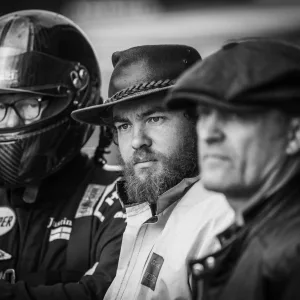 Pure concentration in the pits at the Spa-Francorchamps circuit